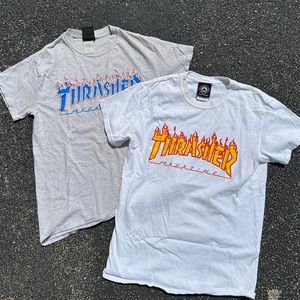Thrasher Tee bundle (2 size smalls)